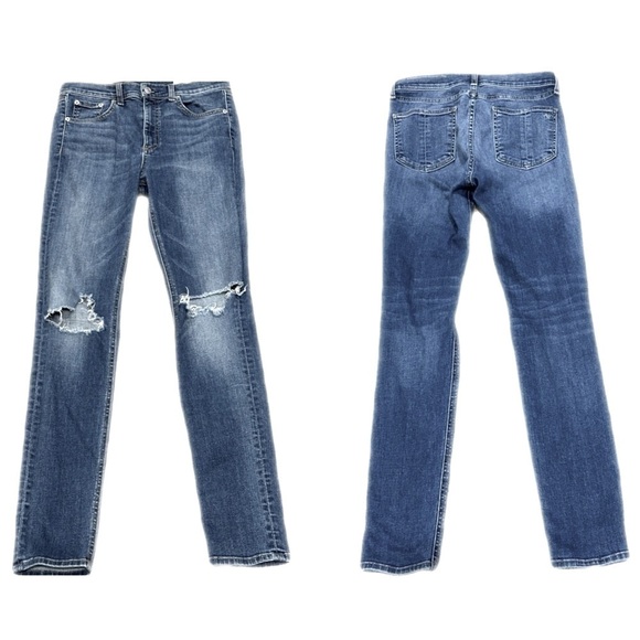 💙 RAG & BONE Bonnie High-Rise Skinny Jeans | Women's 28 | Authentic NYC Denim💙 - Picture 9 of 9